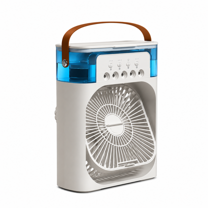 Ventilador portátil con difusor refrescante